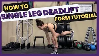 Dumbbell Single Leg Deadlift Variations Tutorial | RDL