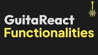 GuitaReact Functionalities - React.js - Personal Project