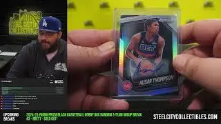 2024-25 Panini Prizm Black Basketball Hobby Box Random 3-Team Group Break #3 - Brett