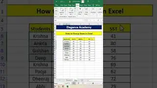 How to Group in Excel #excel #msexcel #shortsvideo #shorts #ytshorts #eleganceacademy #tricks #group