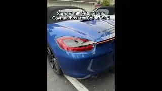 Full-width light kit for Porsche 981 Boxster/Cayman/Spider/GT4 2013-2016