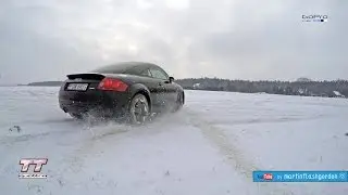 Audi TT quattro MK I 225 HP snow test