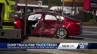 5 injured in crash that shut down Highway 204 at I-95