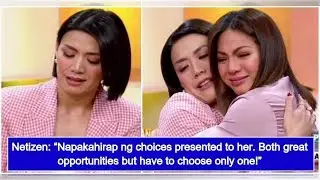 Rhea Santos gets really emotional as she bids goodbye to GMA-7 after 19 years