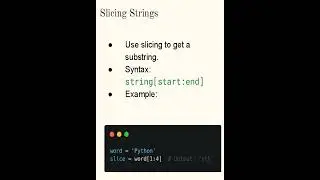 String basics python#strings#pythonprogramming#concatenation#repeat#length#multiline#slicing#basics