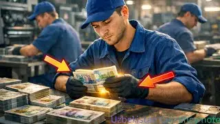 Uzbekistan Ke Note Kahan Bante Hain? 😲 Factory Ka Andar Ka Manzar!