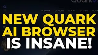 NEW Quark AI Browser is INSANE!