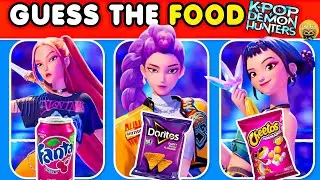 Guess K-pop Demon Hunter's✅⭐ Favorite Foods, Drinks, and Secrets Of Each Character | Fun 2 Quiz