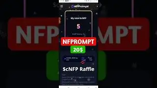 NFPrompt Season 2 Airdrop | NFP Token listed and Binance Suppport #binance #crypto