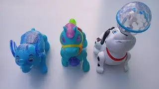 battery operated elephant horse and dog testing video ||@GT Toys