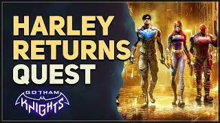 Harley Returns Gotham Knights
