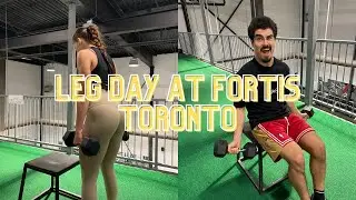 Leg Day at Fortis Fitness in Toronto