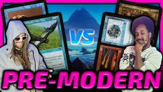 Mono Blue Skies Vs Counter Burn!! [Paper Premodern MtG Gameplay] 2025