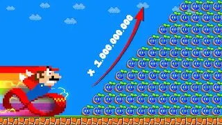 Can Mario Collect 1.000.000 Seeds to Become the Fastest Ever ?