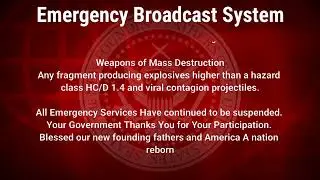 Emergency Broadcast System (The Purge Against Us Has Arrived From TeamPedro)