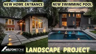 Best Interlocking & Pool Contractor Oakville. Luxury Backyard & Front yard Landscaping 
