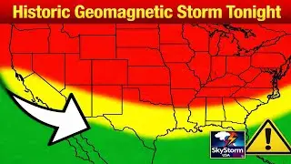 📍Warning📍 A severe geomagnetic storm will affect Earth tonight🌌🌌🌌