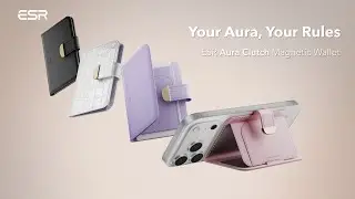 A MagSafe Wallet for Effortless Style丨ESR Aura Clutch Magnetic Wallet