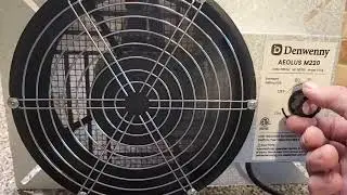 Denwenny IP55 Grade 540CFM High Flow Crawl Space Ventilation Fans Review, Efficient, Auto Shutoff