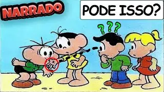 O Cebolinha gosta de fazer isso? - Gibi antigo narrado