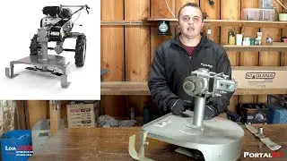 Roçadeira Frontal RF-500 para motocultivador  Troca faca moveis por fixa e como  regula e afiar.