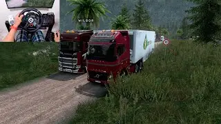 COMBOY Con Wilbor Ruta Extrema ETS 2 V1.57 Volvo FH6 Logitech G29 Gameplays