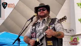 Jonathan Boogie Long Opening the 2022 Baton Rouge Blues Festival