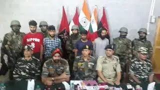 Four militants surrender before security forces in Kupwara