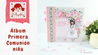 &Aacute;lbum Primera Comuni&oacute;n ni&ntilde;a