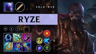 Ryze Mid vs Akali - VN Grandmaster Patch 26.02