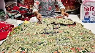 निशिका बुटीक नवलगढ-8875612721 # फैन्सी घाघरा मे न्यू कलेक्शन और सुती चून्ङी व तैयार पोमचा