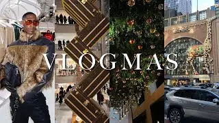VLOGMAS DAY 5! | roaming NYC + sherri shepherd show, shopping (Telfar, LV) and more!