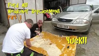 Ford AU headliner replacement - with deadline! Part 1