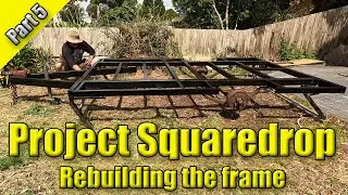 Building a Square Drop Camper - Part 05 - Rust? Full frame rebuild.