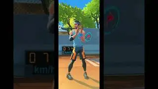 449km/h serve - تنس كلاش | يلا نجرب اول مرة نلعب | tennis clash first game 449km/h serve speed