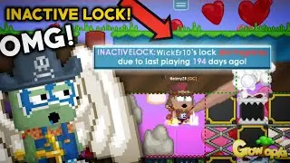 BREAKING INACTIVE LOCK (WICKER10 WORLD) IN GROWTOPIA