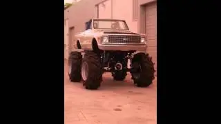 72 blazer test run