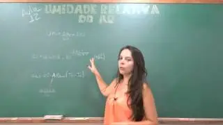 12. Videoaula. Umidade Relativa do Ar (Definição, pressão de vapor, psicrômetro, variação diária)