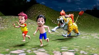 THANDI ME SCHOOL | चिंटू के पिचे भुखा शेरखान  | Chintu Aur Mumy cartoon