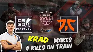 Krad оформляет 4 минуса на Трейне, EPG Family vs fnatic, Spring Sweet Spring 1