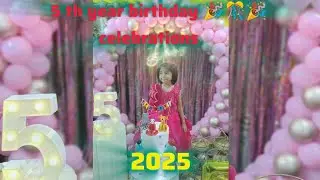 5 th year birthday celebration 2025