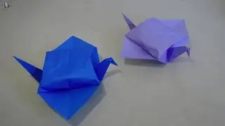 origami【balloon bird】3D