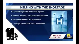 Maryland hospitals face critical staffing shortages among nurses