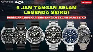 6 Jam Tangan Diver Seiko Paling Ikonik Sepanjang Masa | Dari Turtle Hingga Spring Drive!