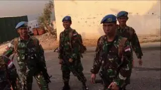 salah satu cara Prajurit TNI menghibur diri di Daerah Penugasan Lebanon
