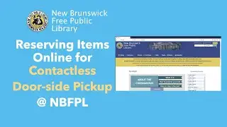 Reserving NBFPL Items Online - Browser