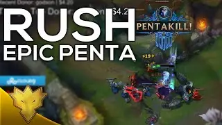 C9 Rush INCREDIBLE 1v5 Kindred Pentakill