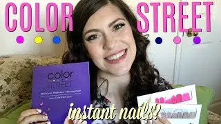 COLOR STREET! Instant nail polish? Demo & Honest Review! - JustJenMakeup