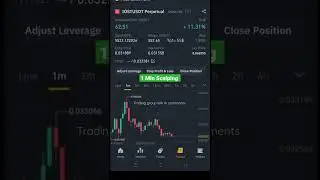 Скальпинг за 1 минуту | Торговля фьючерсами на Бинанс #binance #freemoney #mining #bitcoin