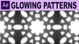 Glowing Patterns - Adobe After Effects Tutorial